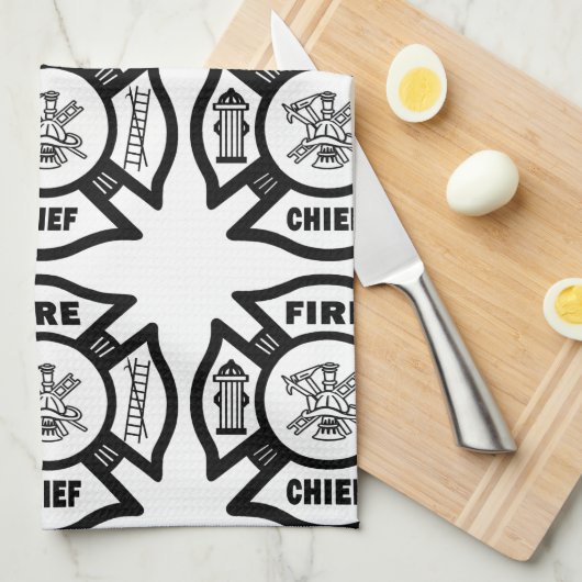 Brandmeister Geschirrtuch (Viertel Falte)