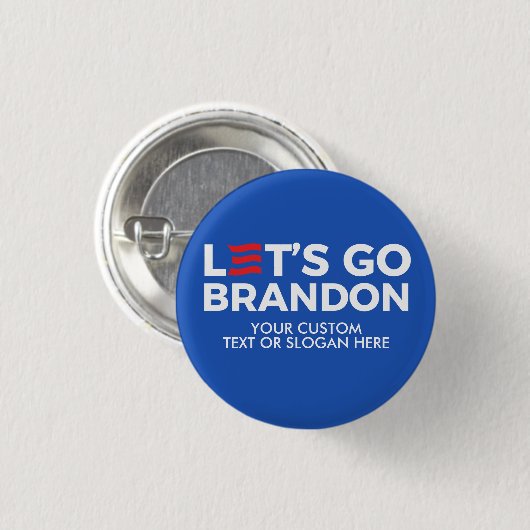 Brandon 2024 für Ihren eigenen Lebenslauf Button (Vorne & Hinten)