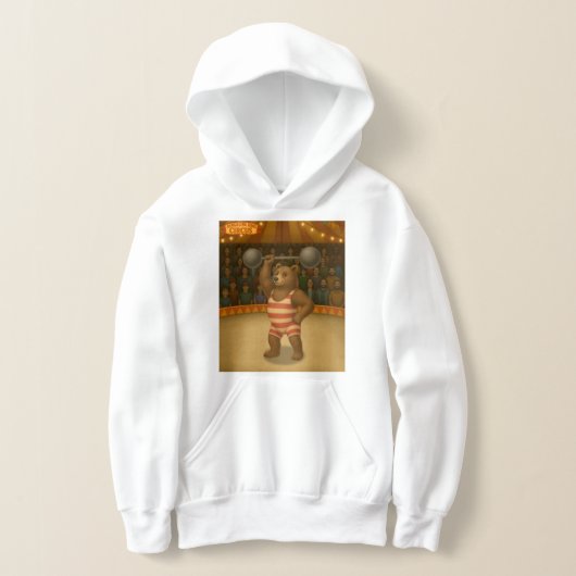 Brandon, circus strong-bear hoodie (Ablage )