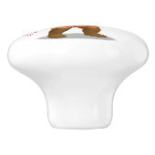 Brandon, circus strong-bear keramikknauf (Seitenansicht)