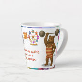 Brandon, circus strong bear milchtasse (Rechte Ecke)