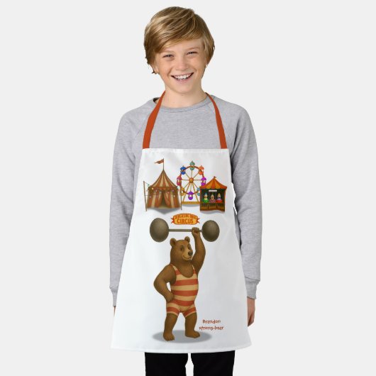Brandon, circus strong-bear schürze (Getragen)