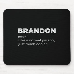 Brandon Definition Personalisierter Name Lustiger  Mousepad