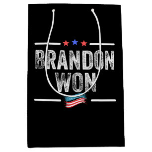 Brandon gewann, Brandon gewann komisch, Brandon ha Mittlere Geschenktüte