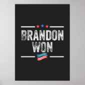 Brandon gewann, Brandon gewann komisch, Brandon ha Poster (Vorne)