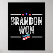 Brandon gewann, Brandon gewann komisch, Brandon ha Poster (Vorne)