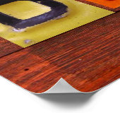 BRANDON-Lizenzschild Name-Zeichen-Plakat Poster (Ecke)