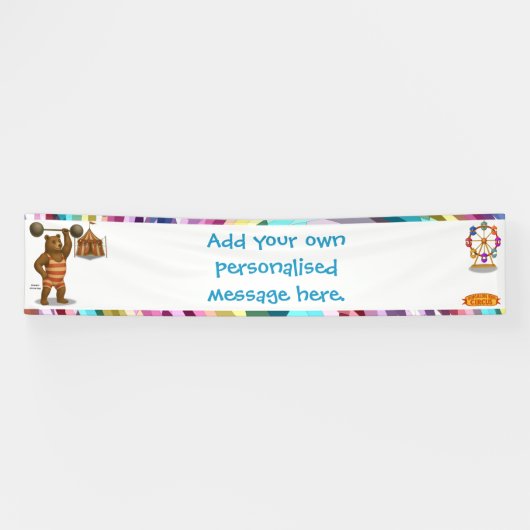 Brandon, Zirkus-Starkbär Banner (Horizontal)