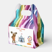 Brandon, Zirkus-Starkbär Geschenkschachtel (Rückseite)