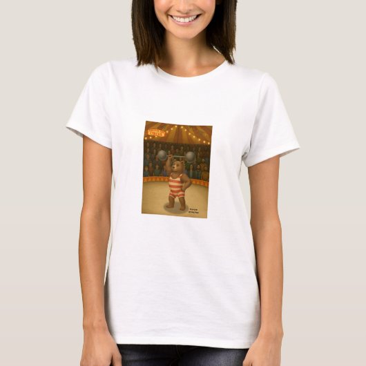 Brandon, Zirkus-Starker Bär T-Shirt (Vorderseite)