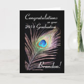 Brandons Abschluss 2014 Karte (Vorderseite)