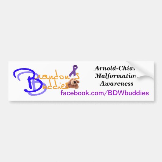 Brandons Freund-Autoaufkleber Autoaufkleber (Vorne)