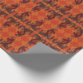 Brandpapier Geschenkpapier (Ecke)