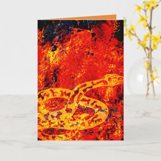 BRANDSCHLANKE BIRTHDAY KARTE (Gelbe Blume)