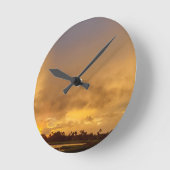 BRANDSCHUHE RUNDE WANDUHR (Winkel)