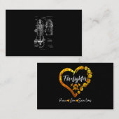 Brandschutz Patent Feuerwehrmann Männer Frauen Visitenkarte (Vorne/Hinten)