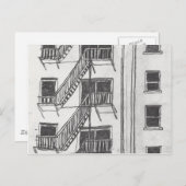 Brandschutz Postkarte (Vorne/Hinten)