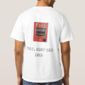 Brandschutz T-Shirt (Rückseite)
