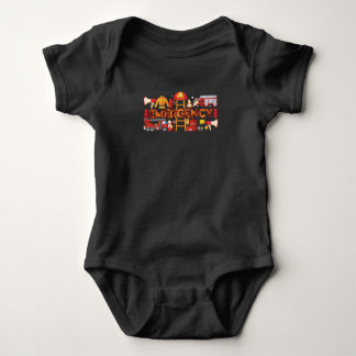 Brandschutzausrüstung Baby Strampler