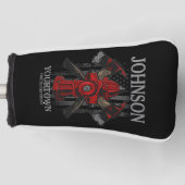 Brandschutzbehörde Hydrant USA Flag Golf Headcover (Vorderseite)