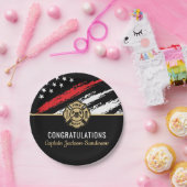 Brandschutzflagge Pappteller (Party)