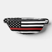 Brandschutzflagge Thin Red Line USA-Flagge Bauchtasche (Ablage )