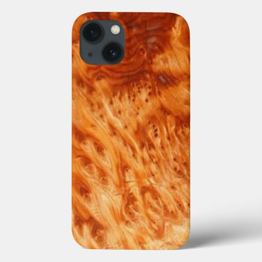 Brandschutzgehäuse aus Woodgrain Case-Mate iPhone Hülle (Rückseite)