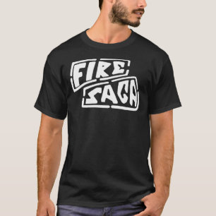 Brandschutzkleidung T-ShirtFeuerwehr Saga Logo Kla T-Shirt