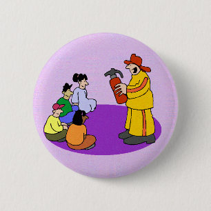 Brandschutzknopf Button