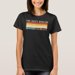 Brandschutzleiter Beruf Beruf Arbeiter Schätzung T-Shirt