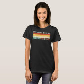 Brandschutzleiter Beruf Beruf Arbeiter Schätzung T-Shirt (Vorne ganz)