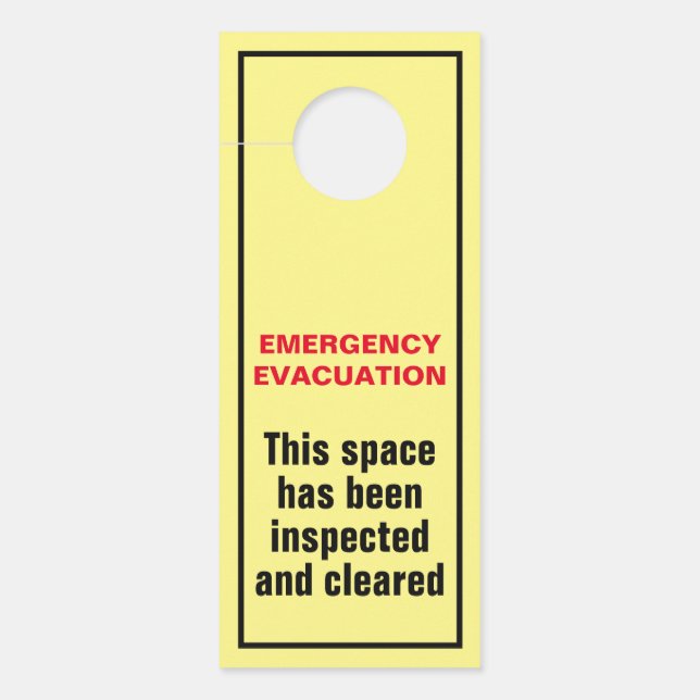 Brandschutzplattform für Notfälle - Schutz Türanhänger (Vorderseite)