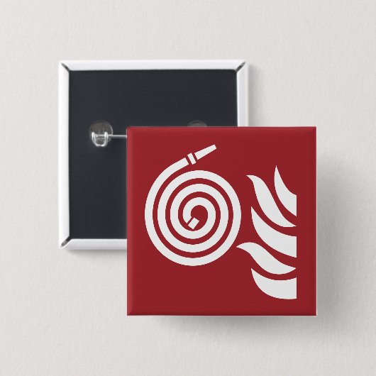 Brandschutzschild Button (Vorne & Hinten)