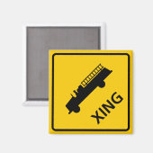 Brandschutzschild Magnet (Vorderseite/Rückseite)