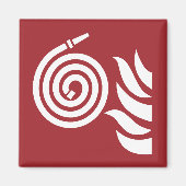 Brandschutzschild Magnet (Vorne)