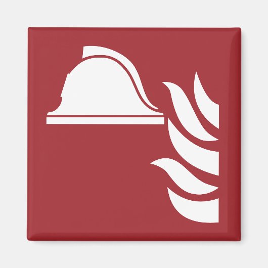 Brandschutzschild Magnet (Vorne)