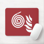 Brandschutzschild Mousepad (Mit Mouse)