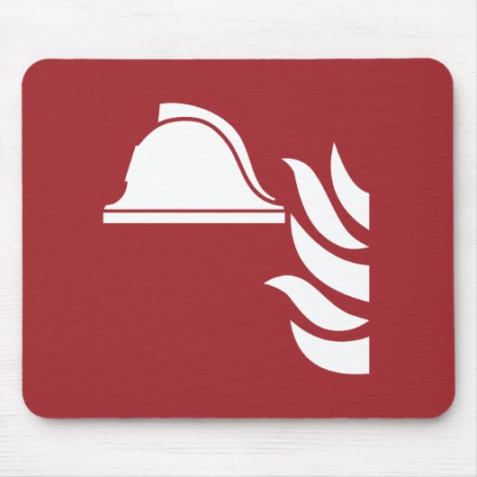 Brandschutzschild Mousepad (Vorne)