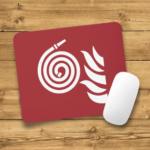 Brandschutzschild Mousepad