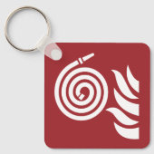 Brandschutzschild Schlüsselanhänger (Vorderseite)