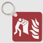 Brandschutzschild Schlüsselanhänger (Vorderseite)