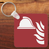 Brandschutzschild Schlüsselanhänger (Vorderseite)