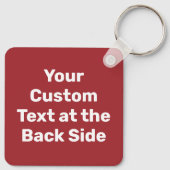 Brandschutzschild Schlüsselanhänger (Rückseite)