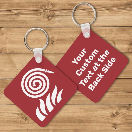 Brandschutzschild Schlüsselanhänger
