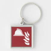 Brandschutzschild Schlüsselanhänger (Vorne)