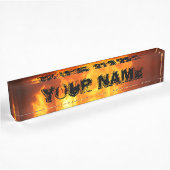 Brandschutztafel Namensplakette