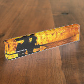 Brandschutztafel Namensplakette (Seite)