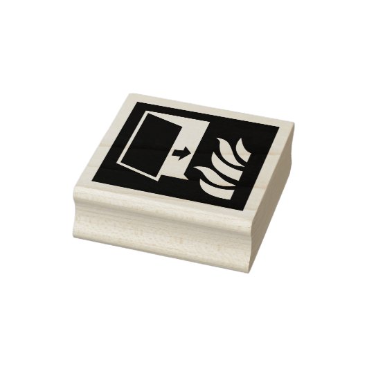Brandschutztür-Sicherheitszeichen Gummistempel (Stempel)