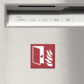 Brandschutztür-Sicherheitszeichen Magnet (In Situ (Geschirrspüler))