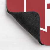 Brandschutztür-Sicherheitszeichen Mousepad (Ecke)